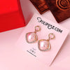 Diamond Pearl Earrings