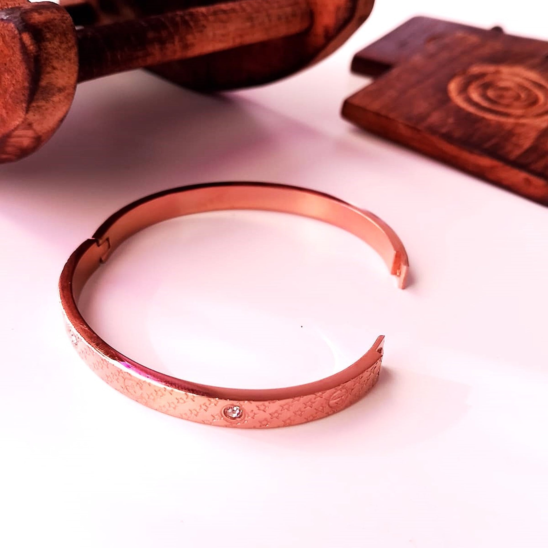 Rosegold Elegance Diamond Bracelet