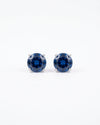 Azure Halo Circle Studs