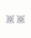 Radiant Pearl AD Square Studs