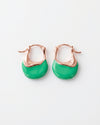 Verdant Elegance Hoops