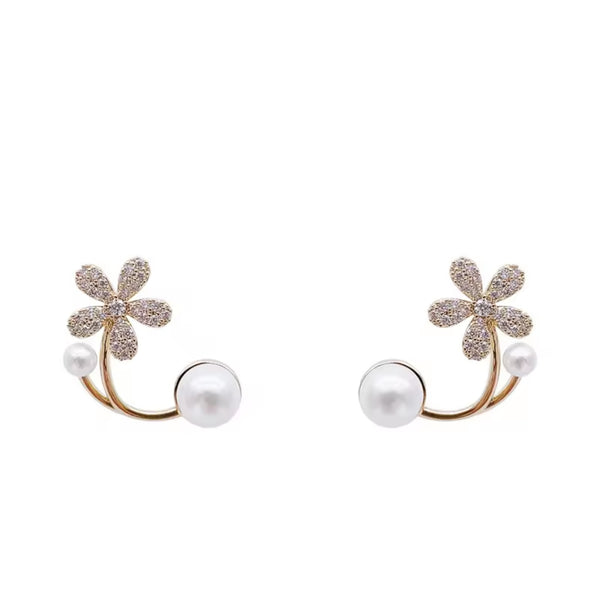 Twin Pearl Earrings