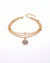 Gold Evil Eye Chain Bracelet – Layered Protection Jewelry