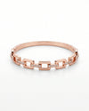 Elegant Rosegold Square Bracelet