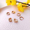 Golden Charm Bobby Hoops Combo