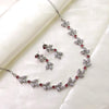 Radiant Leafy AD Necklace Set