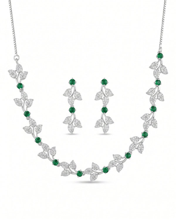 Enchanted Leaf AD Necklace Set