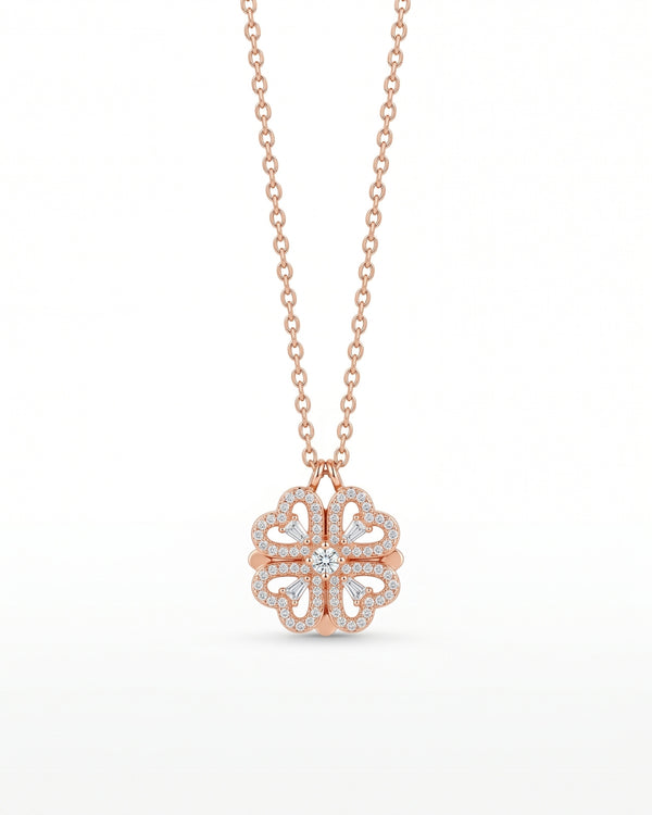 Clove Heart Pendant Necklace
