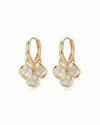 Delicate Hanging Pearl Earrings