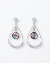 Monalisa Sparkling Oval Earrings