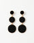 Black Drops Earrings