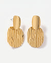 Golden Plated Charm Earrings