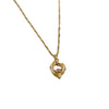 Playful Twin Dolphin Necklace