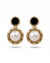 Timeless Black & White Ear Studs