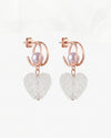 Sugar Love Rose Gold Earrings