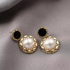 Timeless Black & White Ear Studs