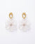 Snow White Flower Ear Drops