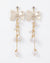 Dainty Bow Pearl Drop Earrings