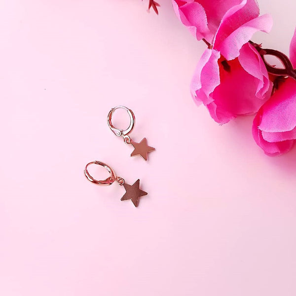 Golden Star & Blossom Hoops Combo Set – 6 Pairs of Everyday Elegance