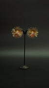 Golden Bloom Floral Stud Earrings