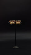 Golden Butterfly Enamel Stud Earrings