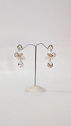 Champagne Crystal Elegant Drop Design Dangler