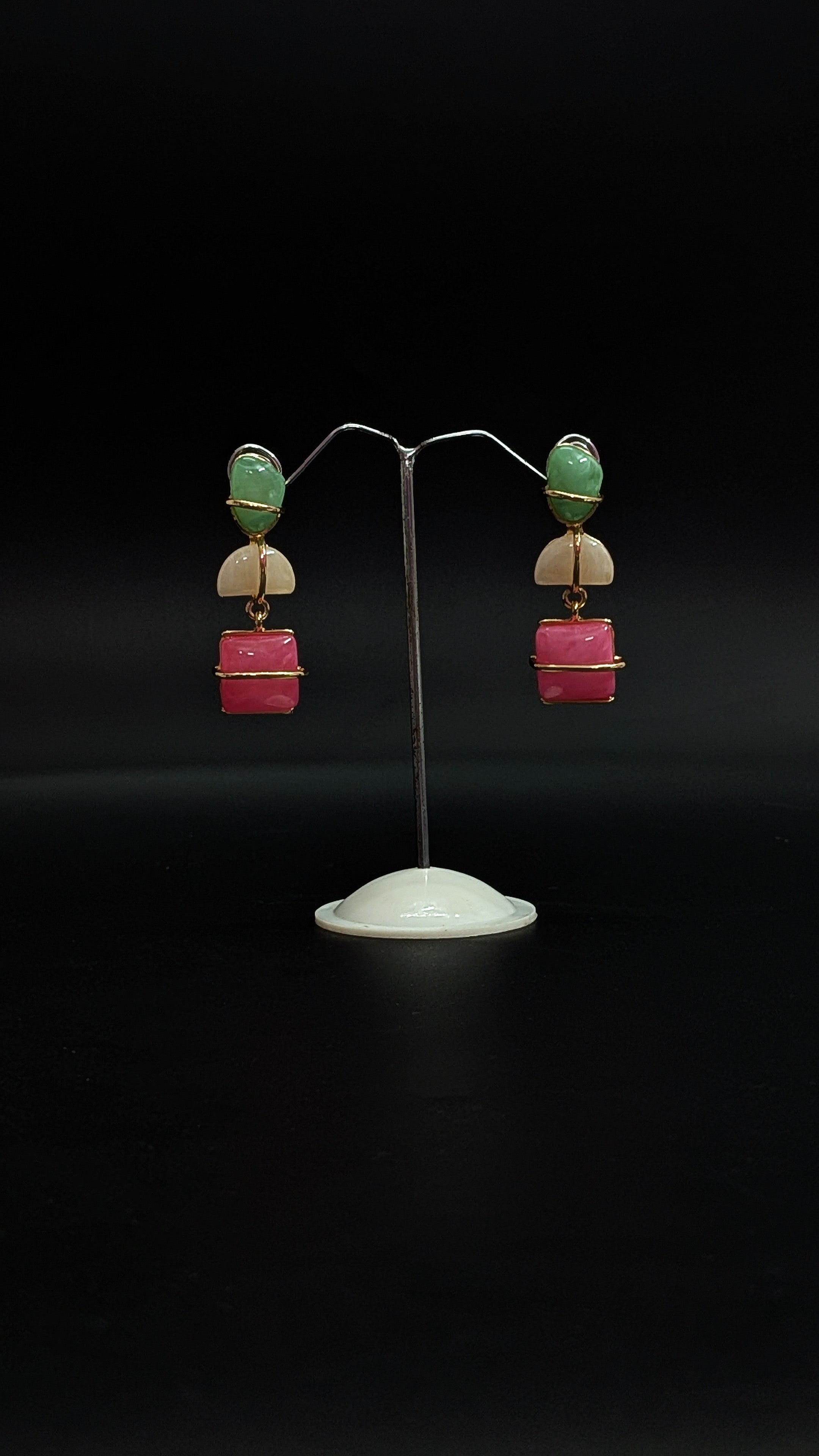 Pastel Pop Drop Earrings