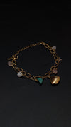 Gold Shell Boho Beach Stone Bracelet