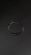 Black Big Zem Zircon Elegant Bracelet