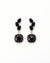 Black Crystal Statement Earrings