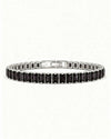Black Big Zem Zircon Elegant Bracelet