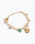 Gold Shell Boho Beach Stone Bracelet