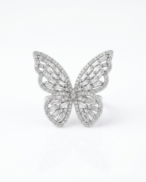 AD Butterfly Finger Rings
