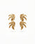 Bold Elegance Golden Double Wing Earrings