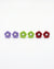 Rainbow Blossom Studs Combo Set