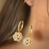 Ball of Pearl Earrings