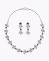 Radiant Leafy AD Necklace Set