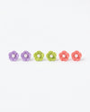 Rainbow Bloom Flower Studs Set