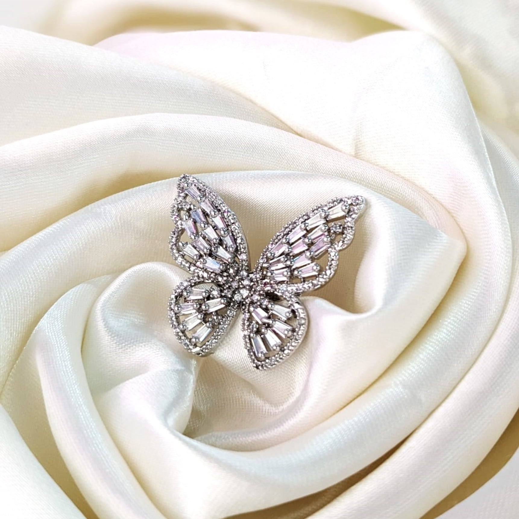 AD Butterfly Finger Rings