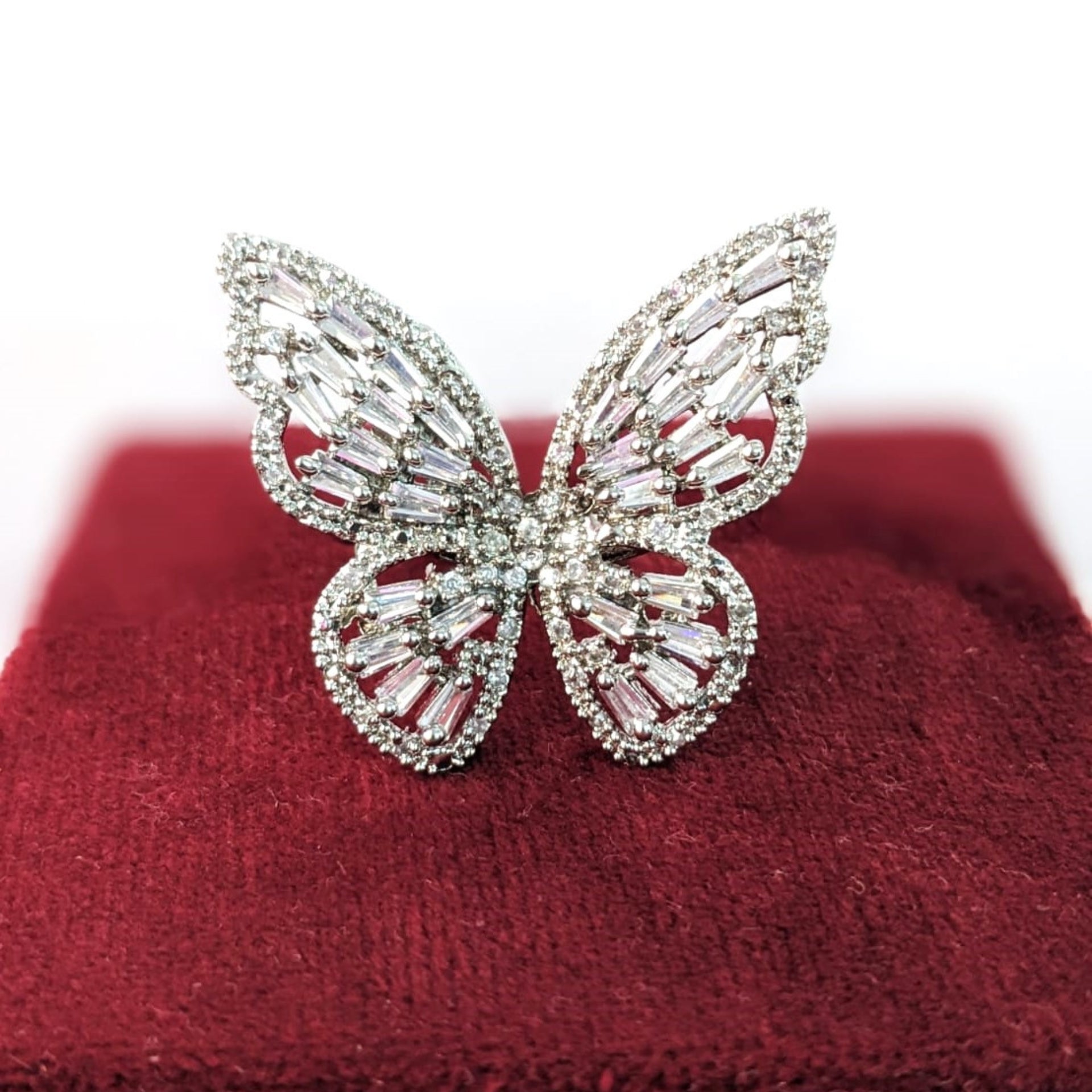 AD Butterfly Finger Rings