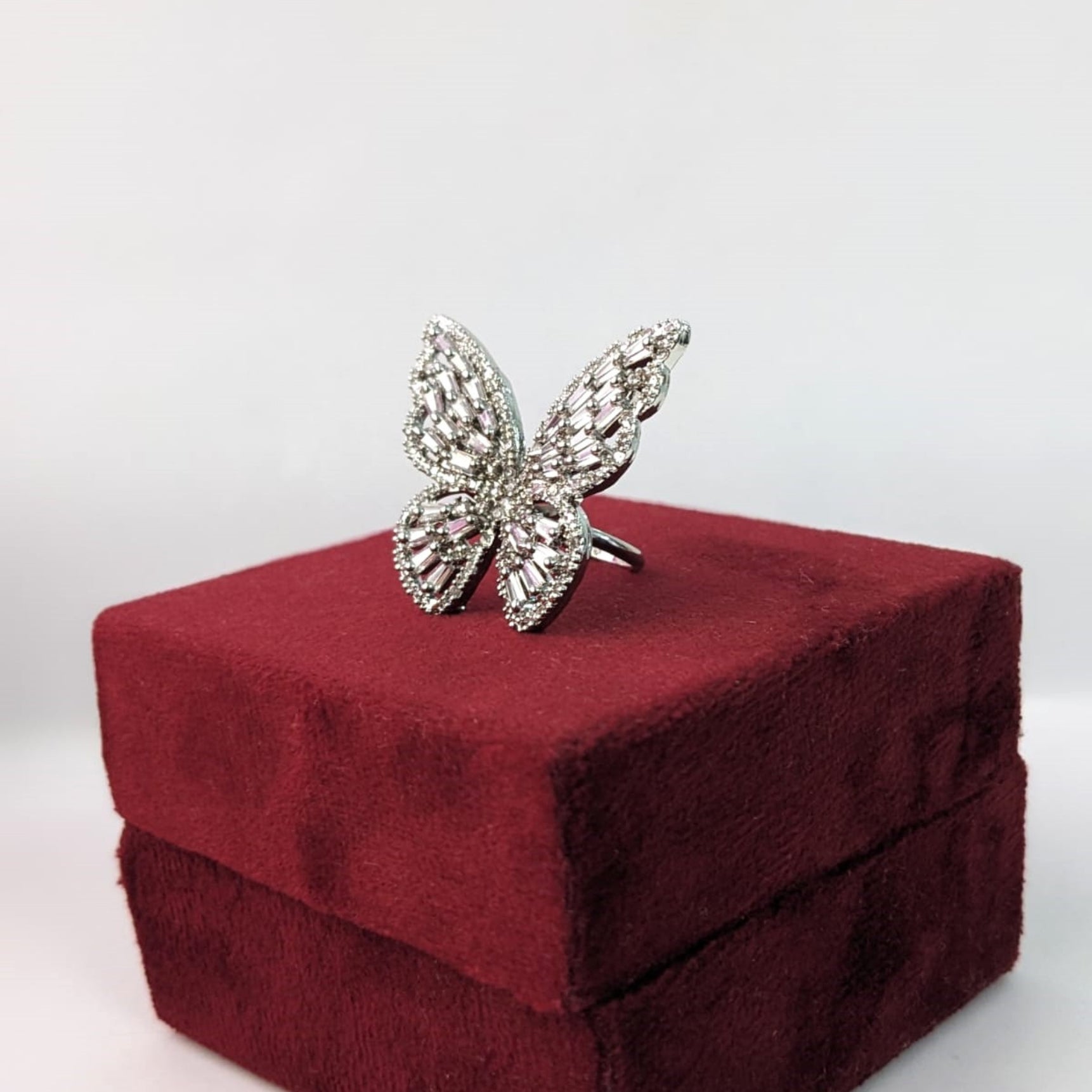 AD Butterfly Finger Rings