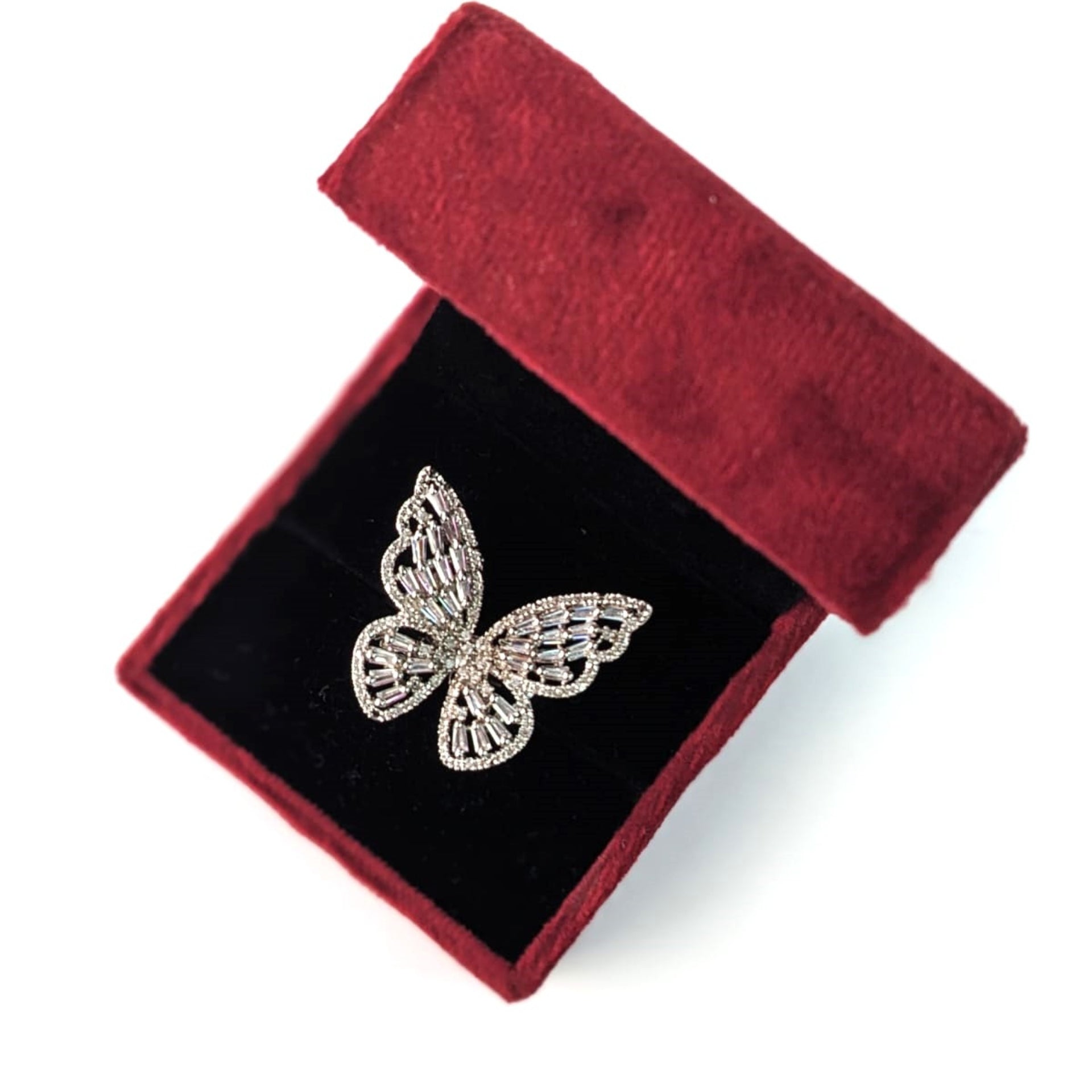 AD Butterfly Finger Rings