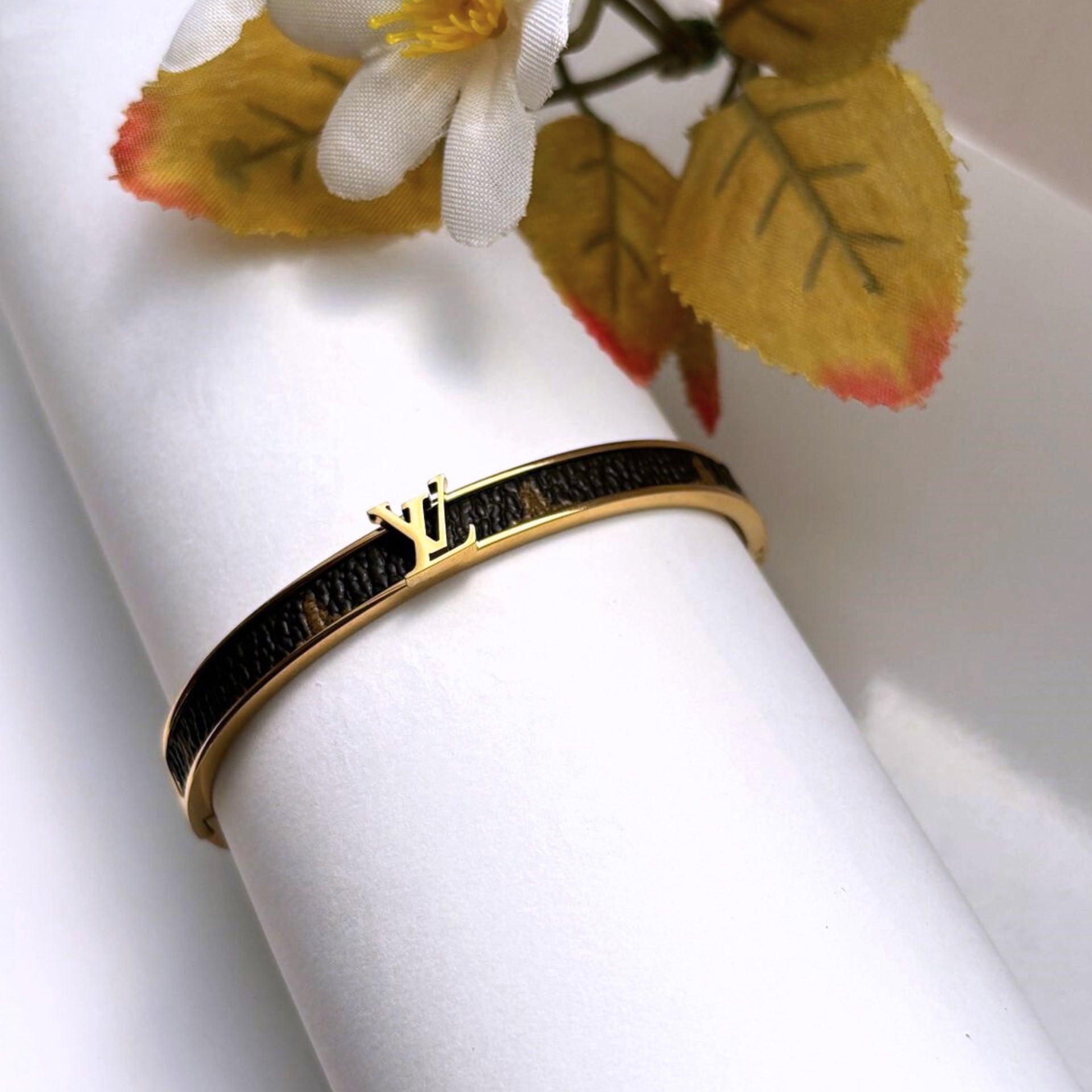 Classy Black LV Bracelet