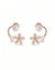 Sophisticated Elegant Flower Stud Earrings
