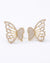 Radiant Crystal Butterfly Stud Earrings