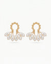 Pearl Arch Studs Earrings