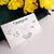 Shimmering White Butterfly Stud Earrings Combo Set – Dainty Crystal Studs for Women & Girls