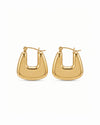 Golden Purse Design Earrings