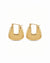 Golden Purse Design Earrings
