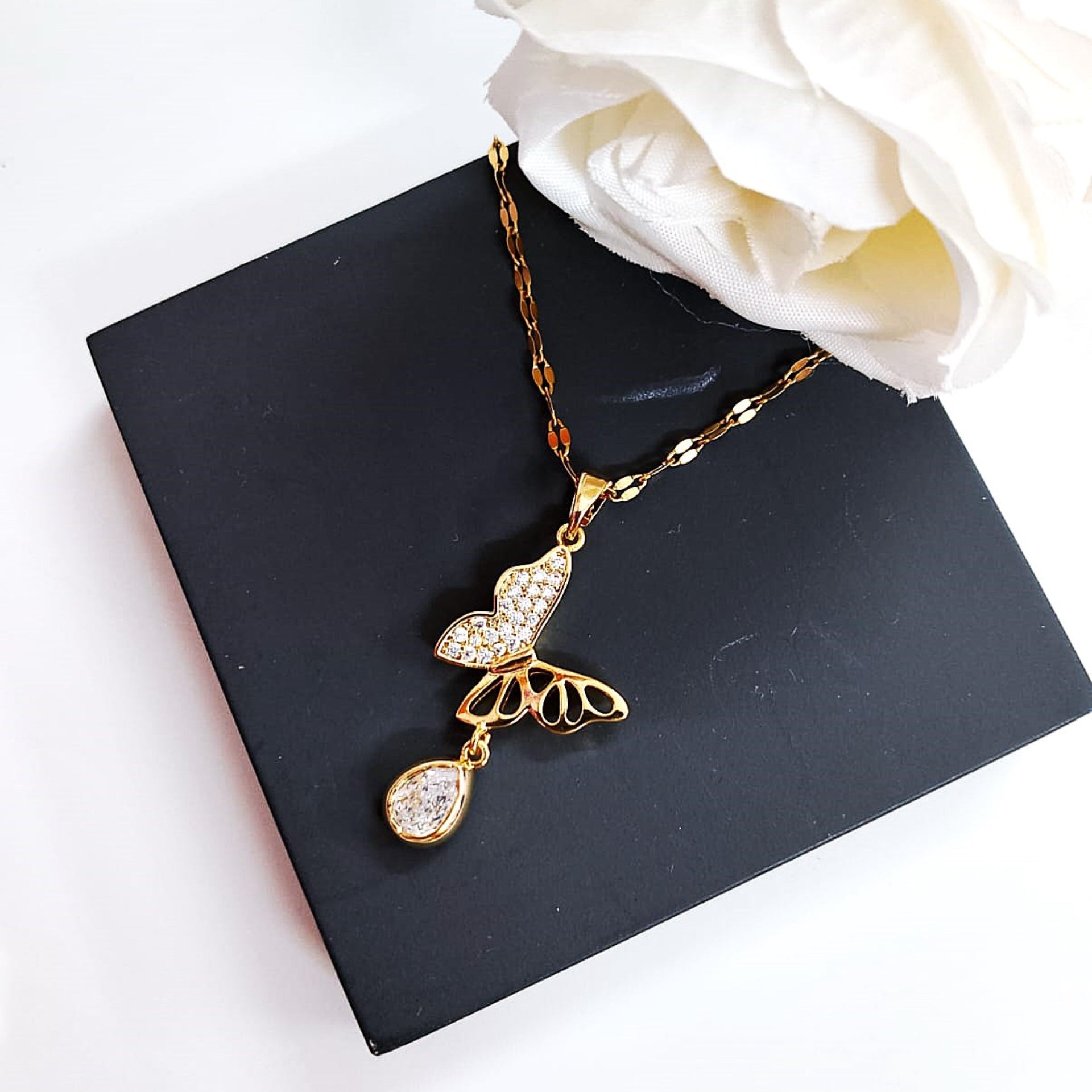 Enchanted Golden Butterfly Set